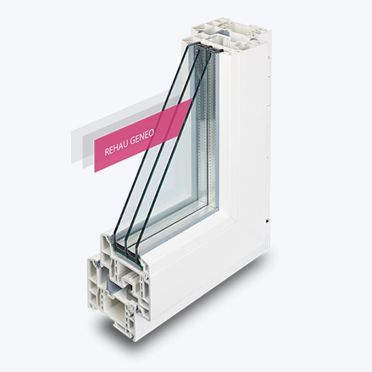 Фото, кутника Rehau Geneo